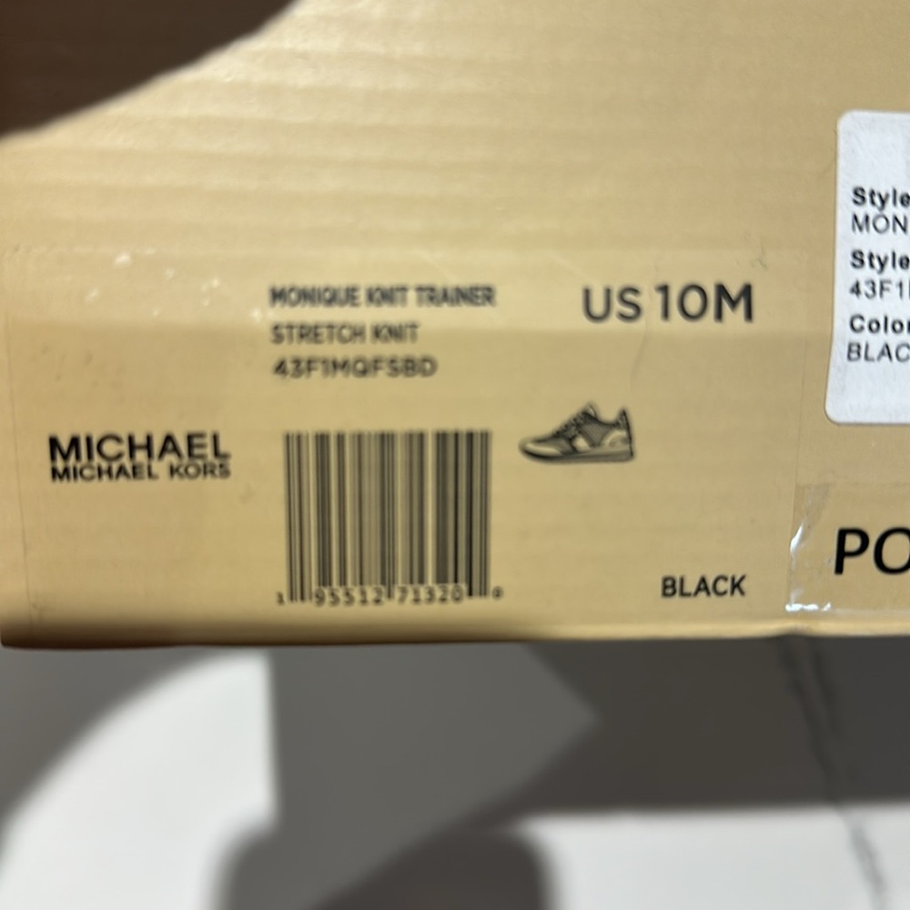 Nib Mk Signature Shoes-Blk And Gold - image 7